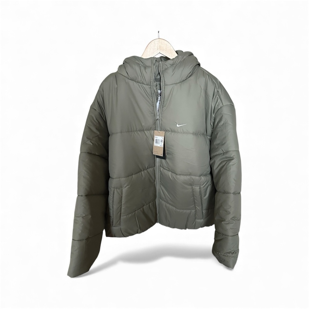 Nike Olive Puffer Jacket